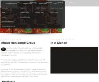 Honicombgroup.com(HONICOMB Group) Screenshot