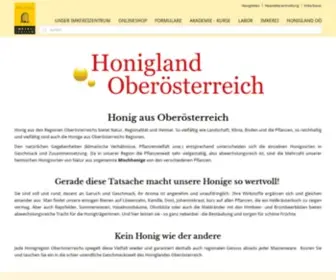 Honigland.at(OÖ) Screenshot