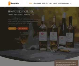 Honigweinkeller.de(Craft Met selber Herstellen) Screenshot