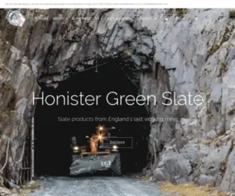 Honistergreenslate.com(Honister Slate Mine Shopping) Screenshot