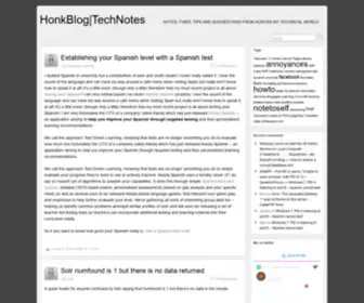 Honk.com.au(HonkBlog) Screenshot