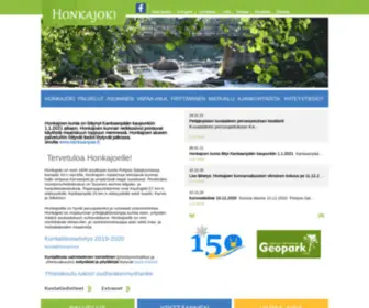 Honkajoki.fi(Kankaanpään kaupunki) Screenshot