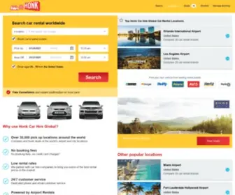 Honkcarrental.com(Honk Car Hire Global) Screenshot