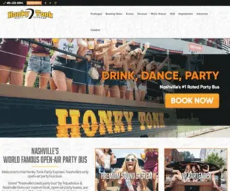 Honkytonkpartyexpress.com(Honky Tonk Party Express) Screenshot