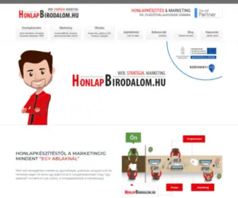 Honlapbirodalom.hu(Honlapkészítés és Marketing) Screenshot