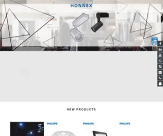 Honnexlighting.com(WENZHOU HONNEX TRADING CO) Screenshot