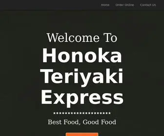 Honokateriyakiexpress.com(Honoka Teriyaki Express) Screenshot