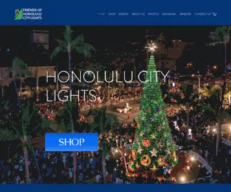 Honolulucitylights.org(Honolulu City Lights) Screenshot