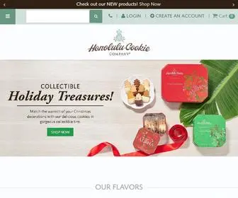Honolulucookie.com(Honolulu Cookie Company) Screenshot
