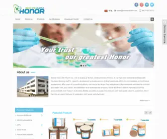 Honorbiopharm.com(Honor Bio) Screenshot