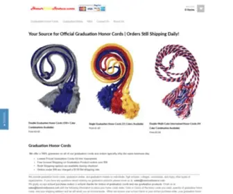 Honorcordsource.com(Graduation Honor Cords) Screenshot