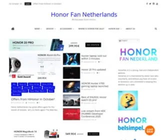 Honorfan.nl(Honor Fan Nederland) Screenshot