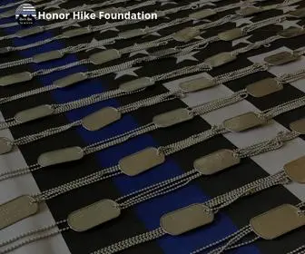 Honorhikefoundation.org(Law Enforcement) Screenshot