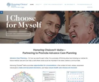 Honoringchoicesidaho.org(Honoring Choices Idaho) Screenshot