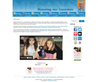 Honoringourancestors.com(Genealogy expert Megan Smolenyak) Screenshot