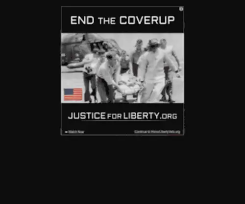 Honorlibertyvets.org(Honor USS Liberty Veterans) Screenshot