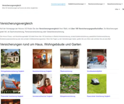 Honoro.de(Versicherungsvergleich auf) Screenshot