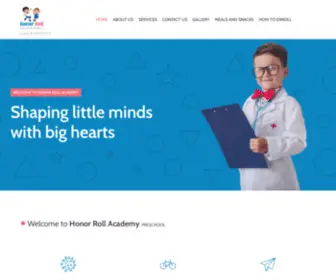 Honorollacademy.com(Child Day Care & Preschool) Screenshot