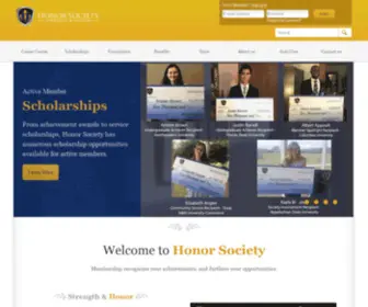Honorsocietymail.org(Honor Society) Screenshot