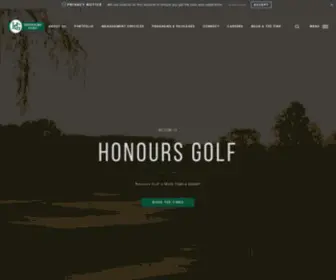 Honoursgolf.com(Honours Golf) Screenshot