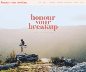 Honouryourbreakup.com.au(Honour Your Breakup) Screenshot