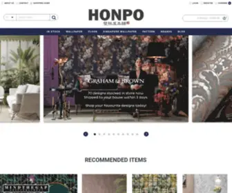 Honpo.com.sg(Shop Wallpaper Online Store) Screenshot