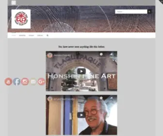 Honshinfineart.com(Honshin Fine Art) Screenshot