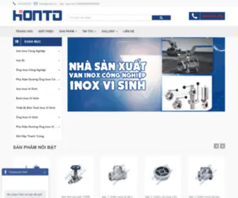 Honto.vn(Nhà sản xuất van inox) Screenshot