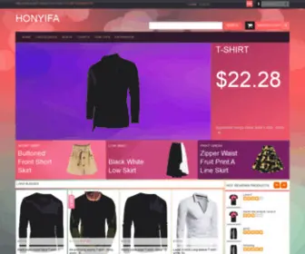 Honyifa.com(Clothes Store) Screenshot