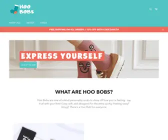 Hoobobs.com(Fun Sock Designs) Screenshot