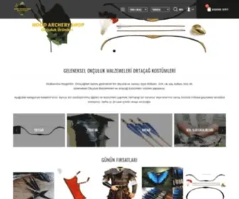 Hoodarcheryshop.com(Archery Shop Traditional Horseback Archery Turkish Bow Leather Armor) Screenshot