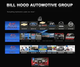 Hoodauto.com(Bill Hood Automotive Serving Loyal Customers since 1929) Screenshot