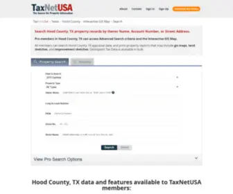 Hoodcad.org(TaxNetUSA) Screenshot