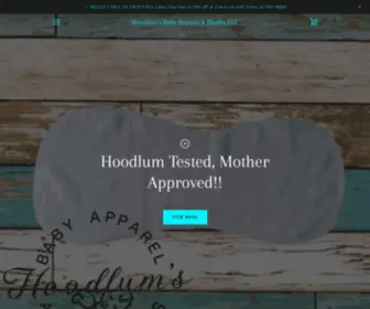 Hoodlumsbabyapparelandblanks.com(Hoodlum’s) Screenshot