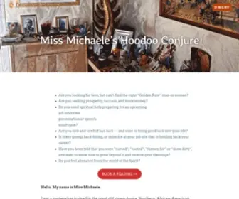 Hoodoofoundry.com(Miss Michaele's Rootwork and Conjure) Screenshot