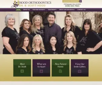 Hoodortho.com(Hood Orthodontics) Screenshot