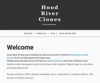 Hoodriverclones.com(Hoodriverclones) Screenshot