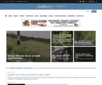 Hoodrivernews.com(Columbia gorge news) Screenshot