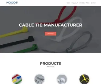 Hoodscorp.com(Hoods Cable Tie) Screenshot