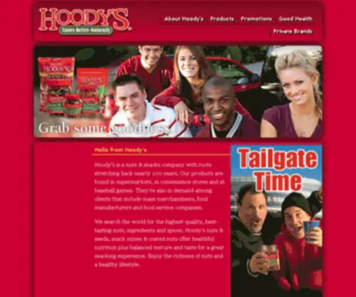 Hoodysnuts.com(Hoody's Snack Nuts) Screenshot
