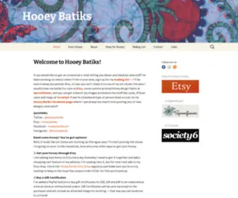 Hooeybatiks.com(Hooey Batiks) Screenshot
