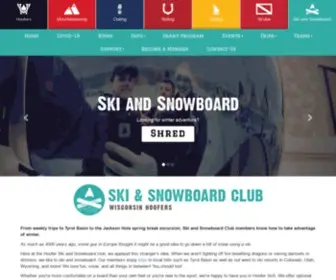 Hoofersns.org(Hoofer Ski and Snowboard Club) Screenshot