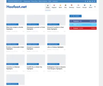 Hoofoot.net(Football Highlights) Screenshot