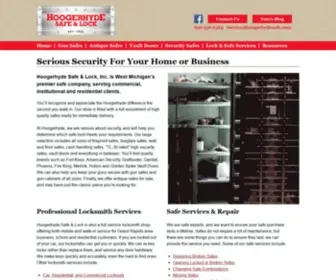 Hoogerhydesafe.com(Gun Safes) Screenshot