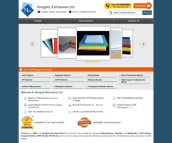 Hooghlyextrusions.com(Hooghly Extrusions Ltd) Screenshot