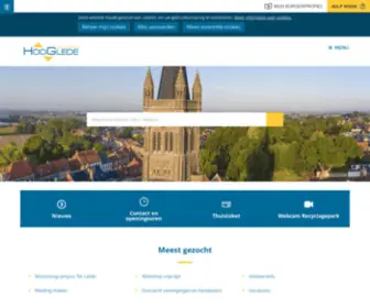 Hooglede.be(Hooglede website) Screenshot