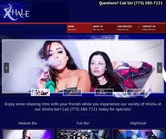 Hookahbarlaketahoe.com(Xhale Bar & Lounge) Screenshot