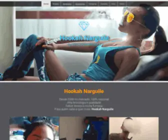 Hookahnarguile.com.br(ABSOLUT NARGUILE) Screenshot