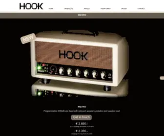 Hookamps.com(Homepage HOOK) Screenshot