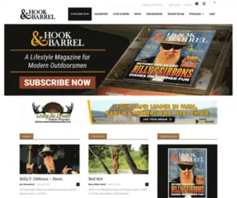 Hookandbarrel.com(Hook and Barrel Magazine) Screenshot